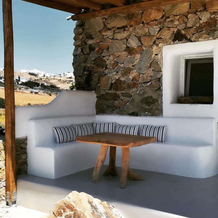 Mykonian Studio Angelo Apartment Ano Mera Exterior foto