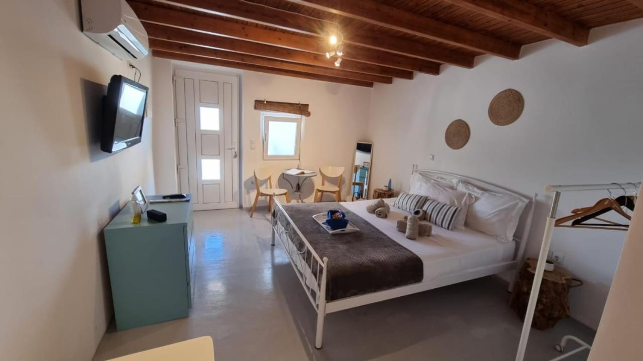 Mykonian Studio Angelo Apartment Ano Mera Exterior foto